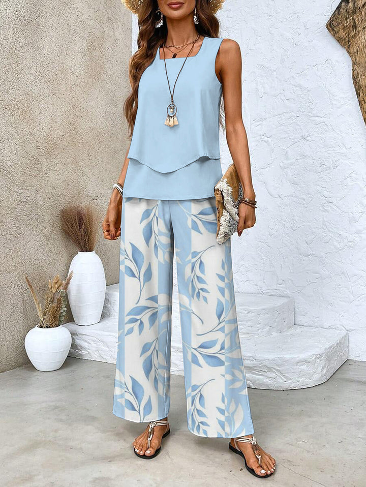 Linda | Elegant Layered Two-Piece Set
