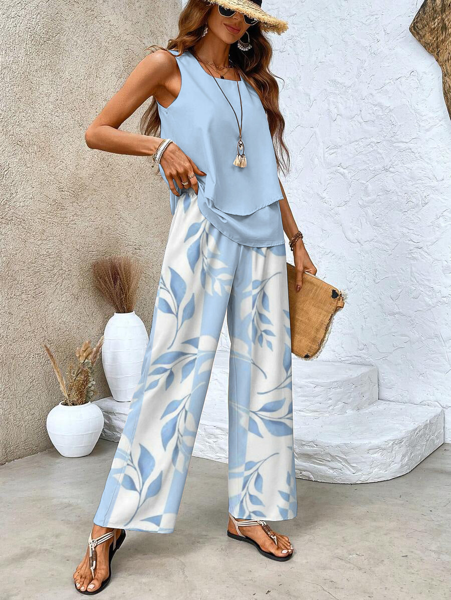Linda | Elegant Layered Two-Piece Set
