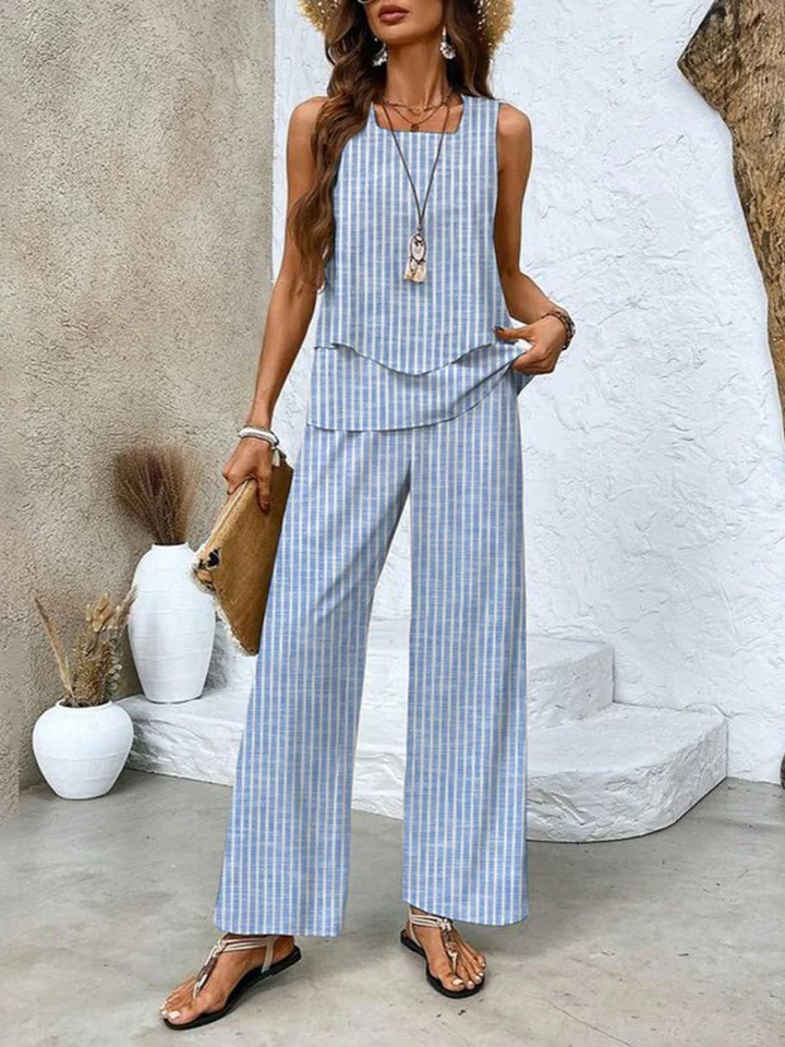 Linda | Elegant Layered Two-Piece Set