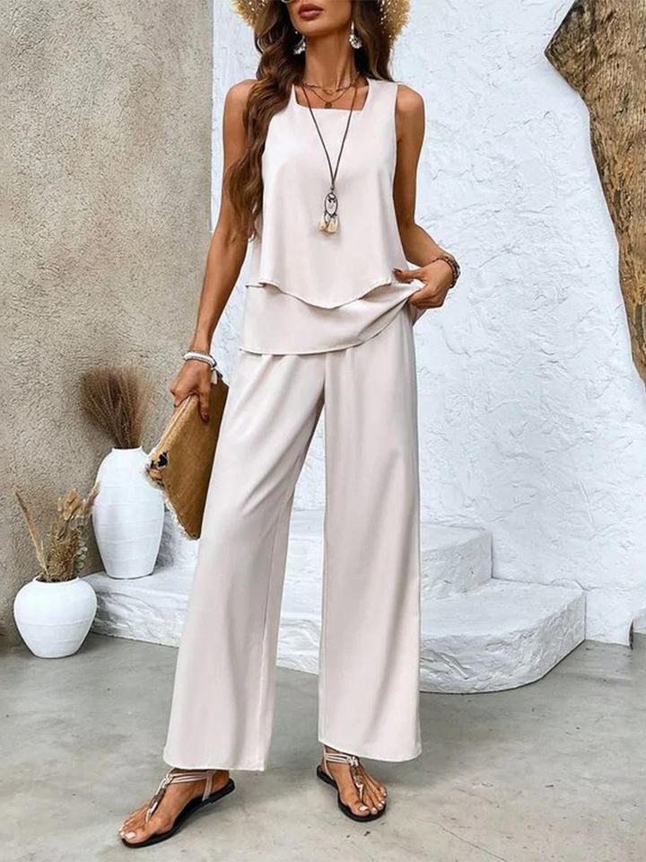 Linda | Elegant Layered Two-Piece Set