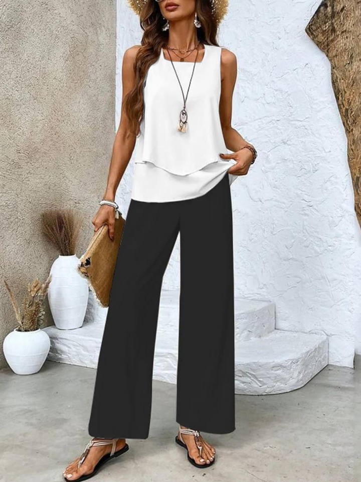 Linda | Elegant Layered Two-Piece Set
