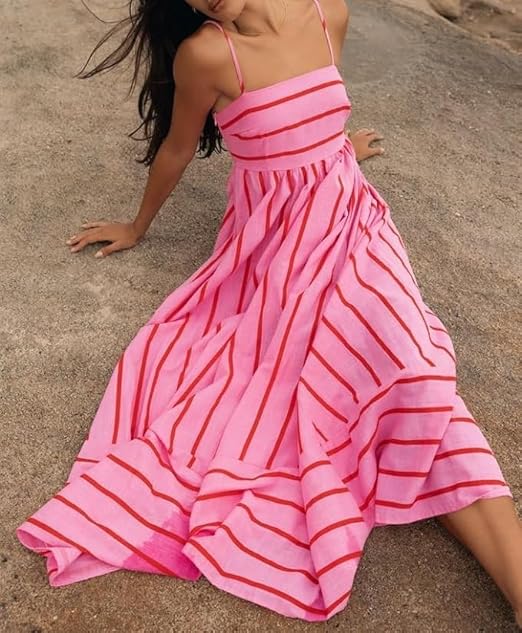 Susan - Sunset Vibes Maxi Kleid