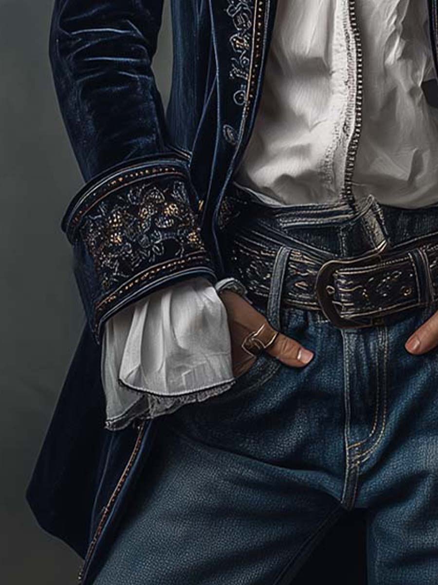 AMELIA™ | Embroidered Tailored Statement Jacket