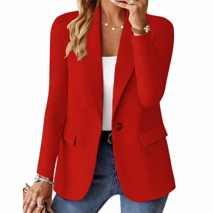 Claire | Tailored Longline Single-Button Blazer
