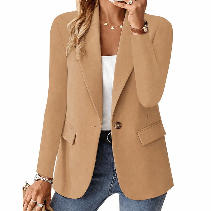 Claire | Tailored Longline Single-Button Blazer