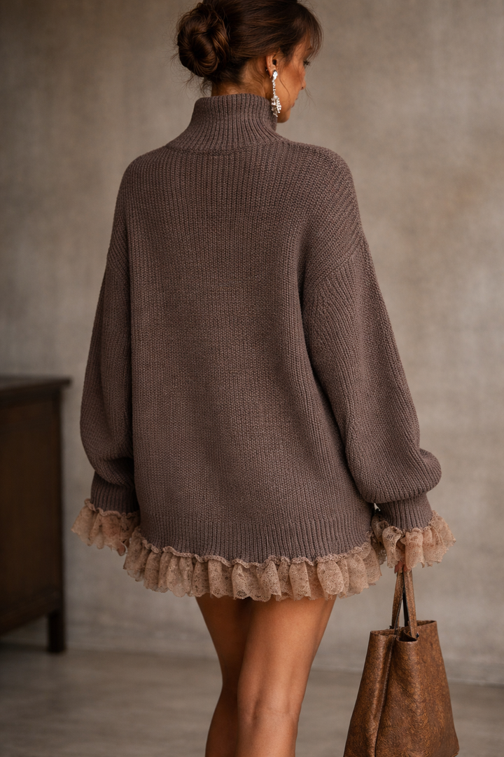 Olivia™ | Ruffled Knit Dress