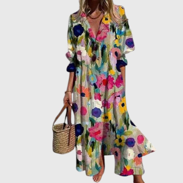 Verone - Bloom Boldly Maxi Dress