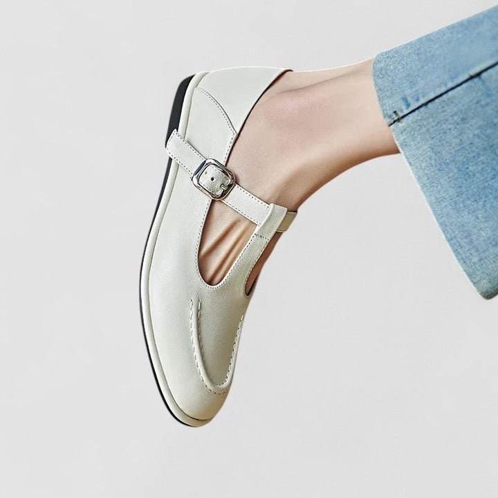 CAMILA | ORTHOPEDIC MARY JANE SHOES WITH LOW HEELS