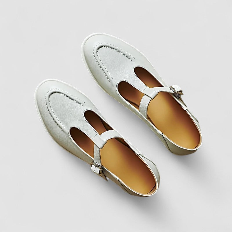 CAMILA | ORTHOPEDIC MARY JANE SHOES WITH LOW HEELS