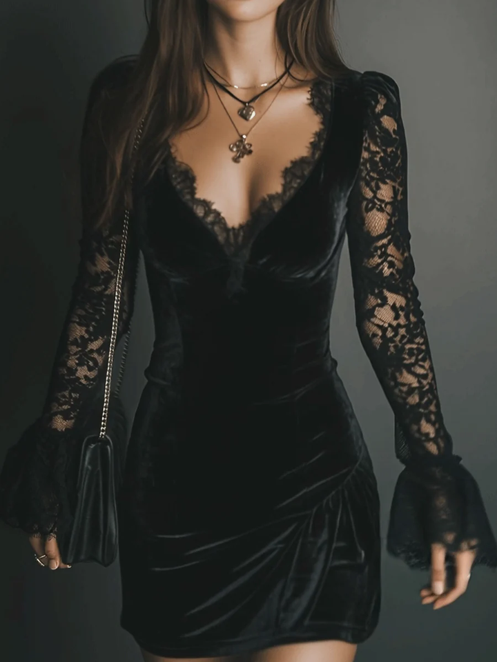 ELLIE™| Elegant Lace Evening Dress