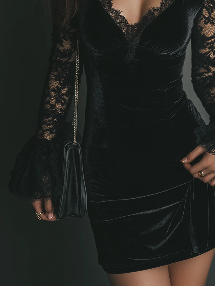 ELLIE™| Elegant Lace Evening Dress