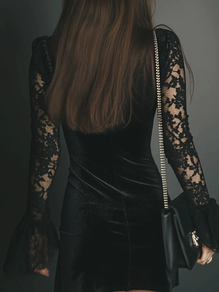 ELLIE™| Elegant Lace Evening Dress