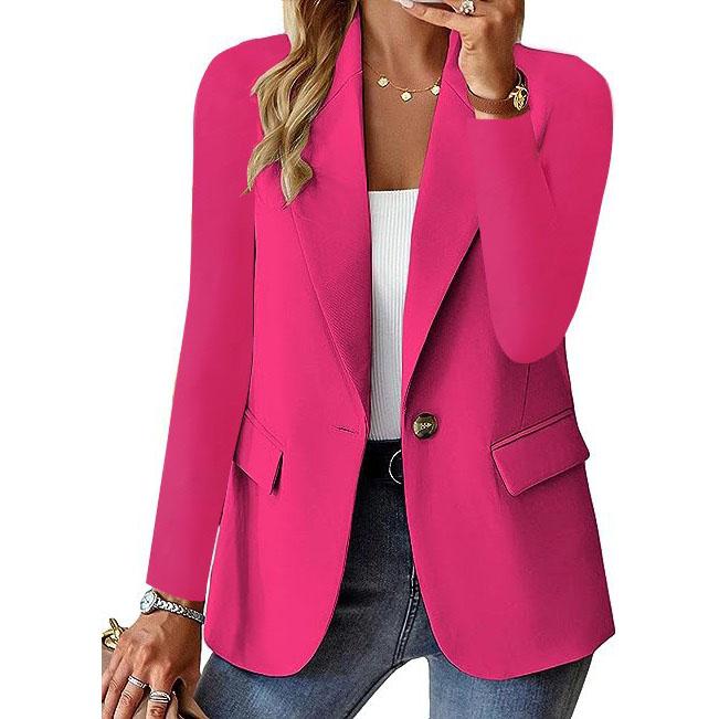 Claire | Tailored Longline Single-Button Blazer